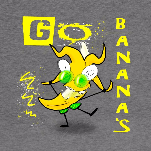 GO BANANA'S! by madtownstudio3000